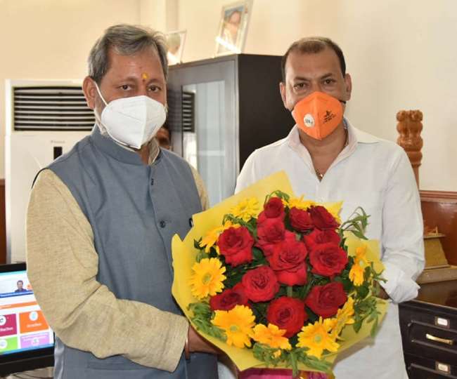 उत्तराखंड :27 मई को लेंगे शपथ अल्मोड़ा के सल्ट के नवनिर्वाचित विधायक महेश जीना