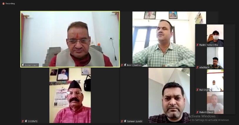 मोदी सरकार की ‘‘सेवा के सात साल’’ पूरे होने के अवसर पर काबीना मंत्री गणेश जोशी ने ‘सेरागांव’ और ‘गंगोल पंडितवाड़ी’ के ग्रामीणों से किया संवाद।