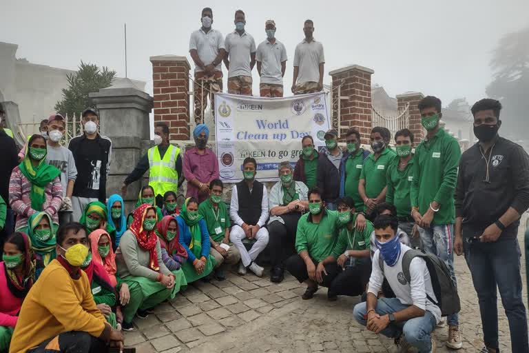 उत्तराखंड विश्व स्वच्छता दिवस न्यूज़ : मसूरी नगर पालिका ने चलाया स्वच्छता अभियान