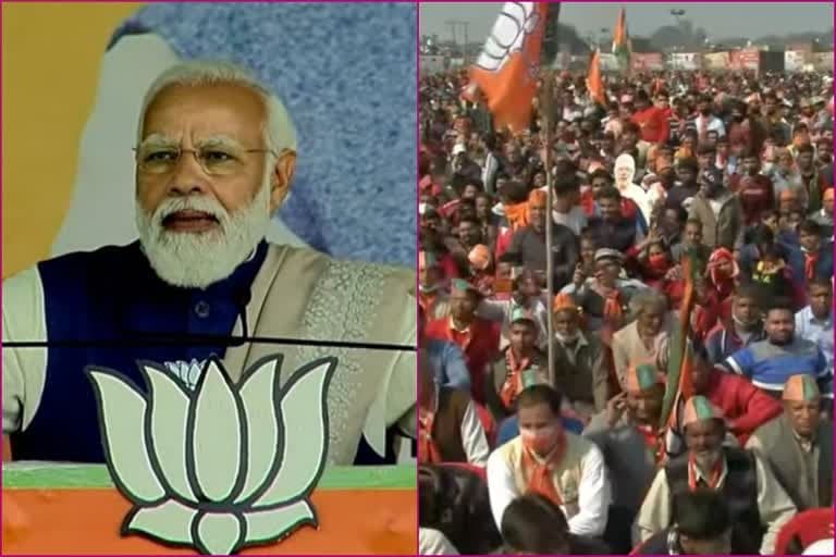 यूपी चुनाव 2022: सहारनपुर में बोले मोदी, यूपी की जनता ने कर लिया फैसला, बहनों-बेटियों को सुरक्षित रखने वालों को ही वोट देंगे