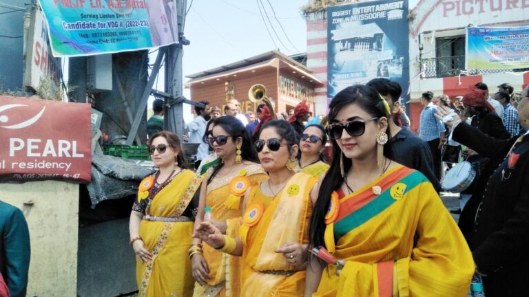 मसूरी उत्‍तराखंड न्यूज़ : लायंस मंडल सम्मेलन में संदेश के साथ रैली निकाली।