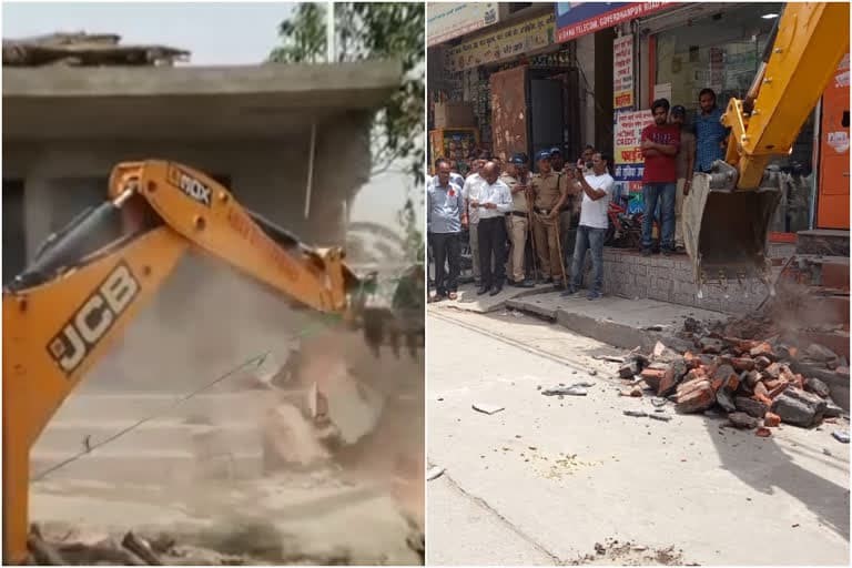 उत्‍तराखंड न्यूज़ : खटीमा में पांच अवैध मकानों को तोड़ते हुए प्रशासन ने अतिक्रमण के खिलाफ बड़ी कार्रवाई की.