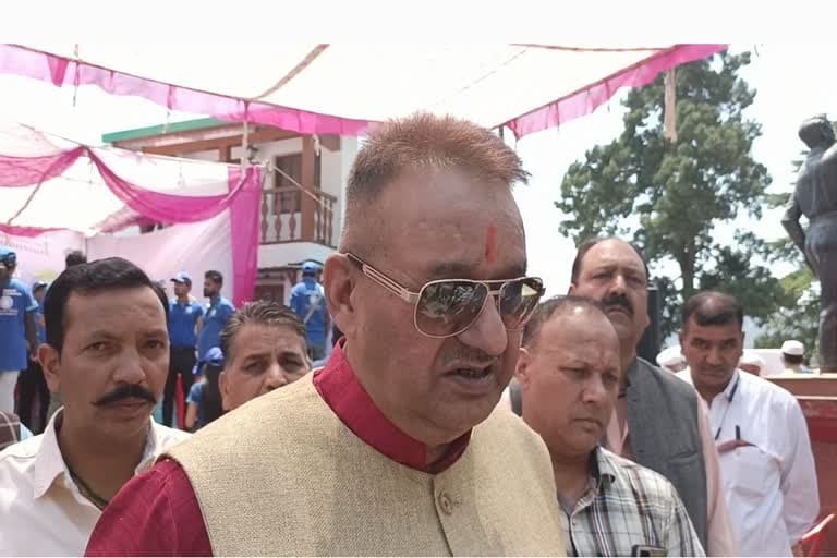 मसूरी उत्‍तराखंड न्यूज़ : मंत्री गणेश जोशी ने मसूरी में कहा-किसान को दो हजार रुपये की प्रोत्साहन राशि दी जाएगी