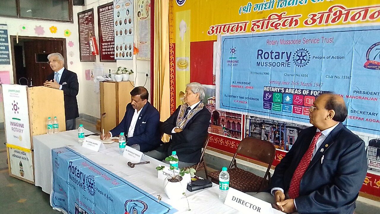 मसूरी : आपदा प्रबंधन पर रोटरी ने संगोष्ठी का आयोजन किया