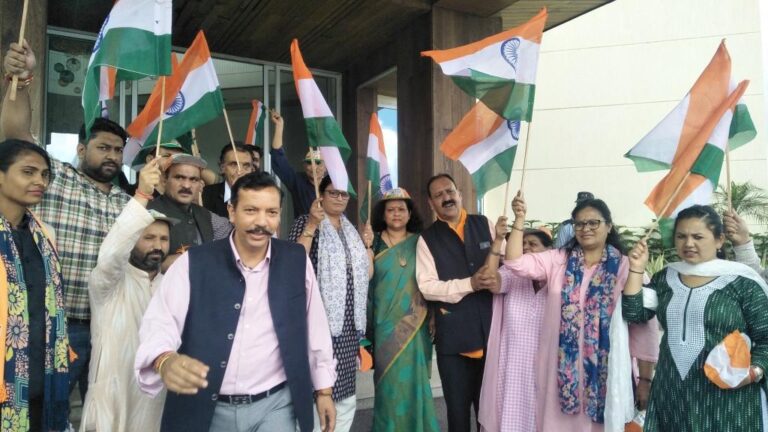 मसूरी भाजपा मंडल ने शुरू की तिरंगा यात्रा, भव्य तिरंगा यात्रा 12 अगस्त को निकाली जाएगी