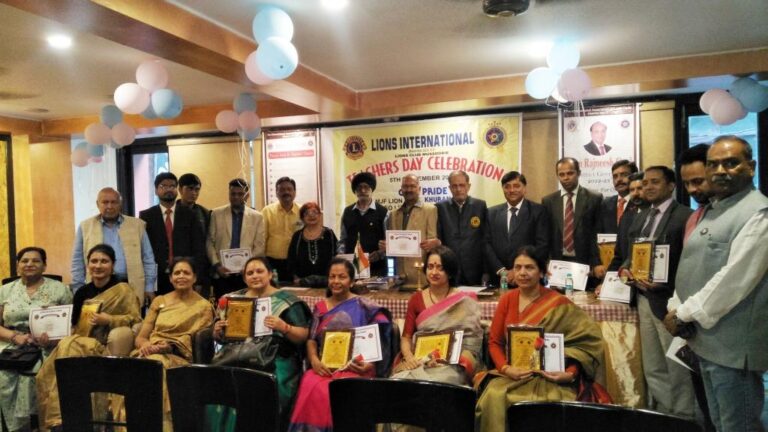 मसूरी : लायंस क्लब मसूरी ने शिक्षक दिवस पर 16 शिक्षकों को किया सम्मानित