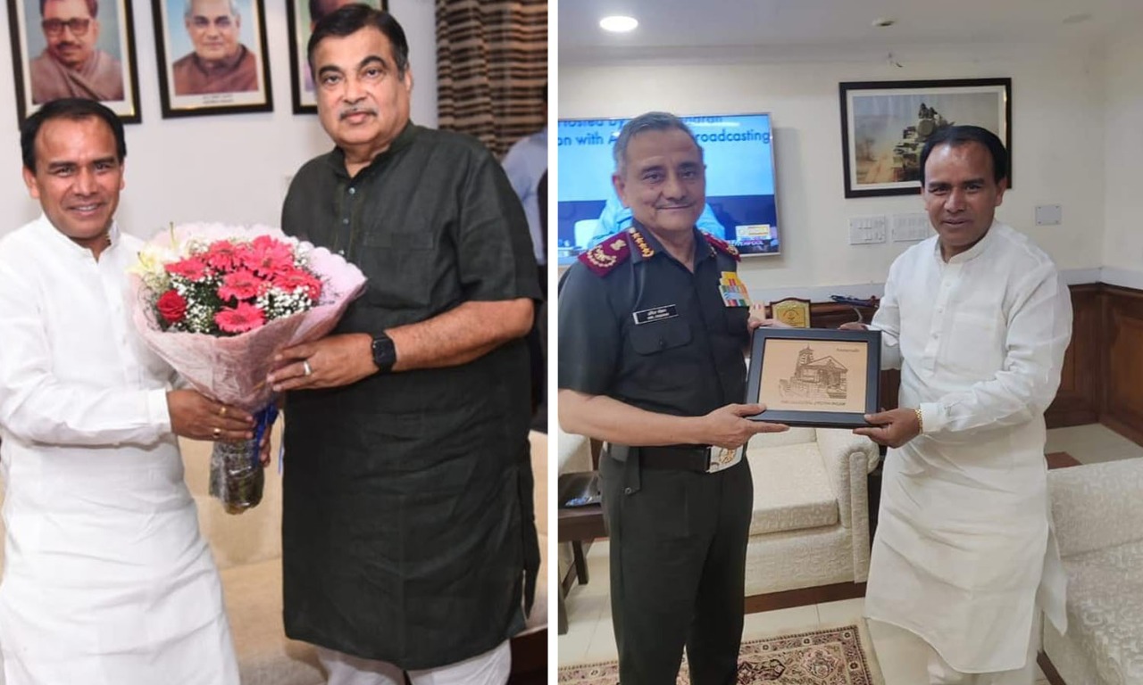 देहरादून : नवनियुक्त सीडीएस से मिले कैबिनेट मंत्री डॉ. धन सिंह रावत, केंद्रीय परिवहन मंत्री से भी मिले