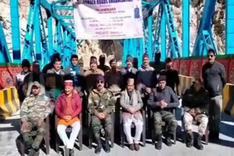 उत्तरकाशी : पागल नाला पुल 10 करोड़ की लागत से नेलांग सीमा पर बना , गंगोत्री विधायक ने किया उद्घाटन