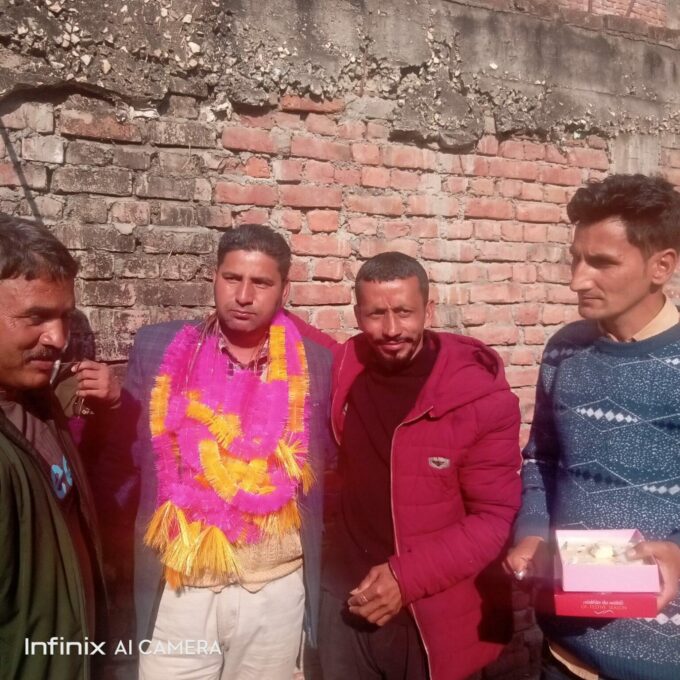 प्रताप सिंह राणा नौगांव मंडल के किसान मोर्चा के अध्यक्ष बने।