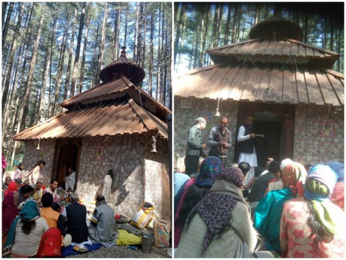 जौनपुर : महाशिवरात्रि पर कोणेश्वर महादेव मंदिर में नंदी और शिवलिंग की स्थापना