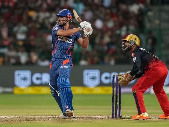 RCB vs LSG: रोमांचक मुकाबले में लखनऊ ने बेंगलुरु को आखिरी गेंद पर 1 विकेट से हराया, चिन्नास्वामी में दर्ज की ऐतिहासिक जीत