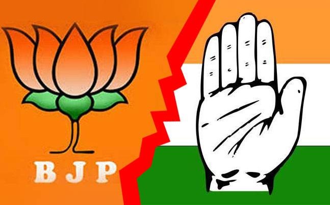 As elections approach, political war of words intensifies between BJP and Congress