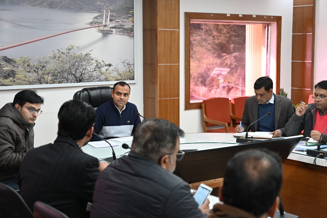 DM reviewed the progress of various schemes and programs run in the district