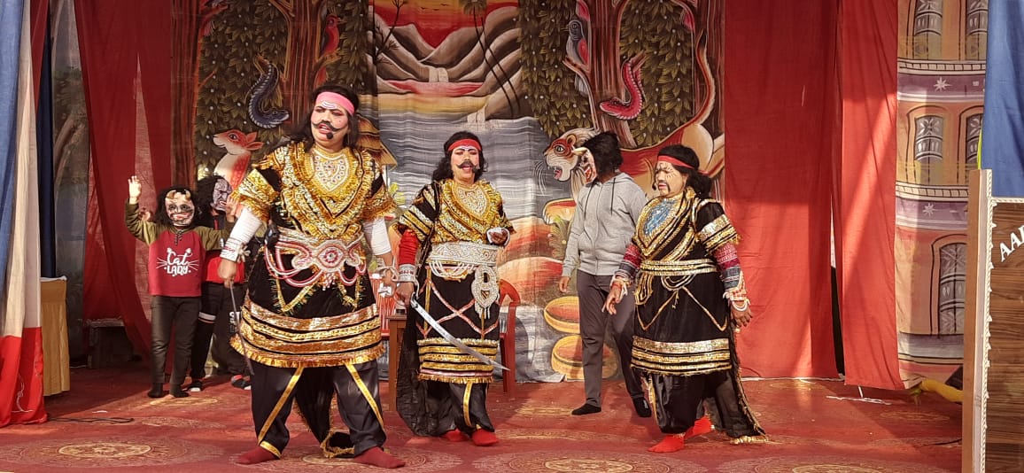 Women artists staged a spectacular Ramlila