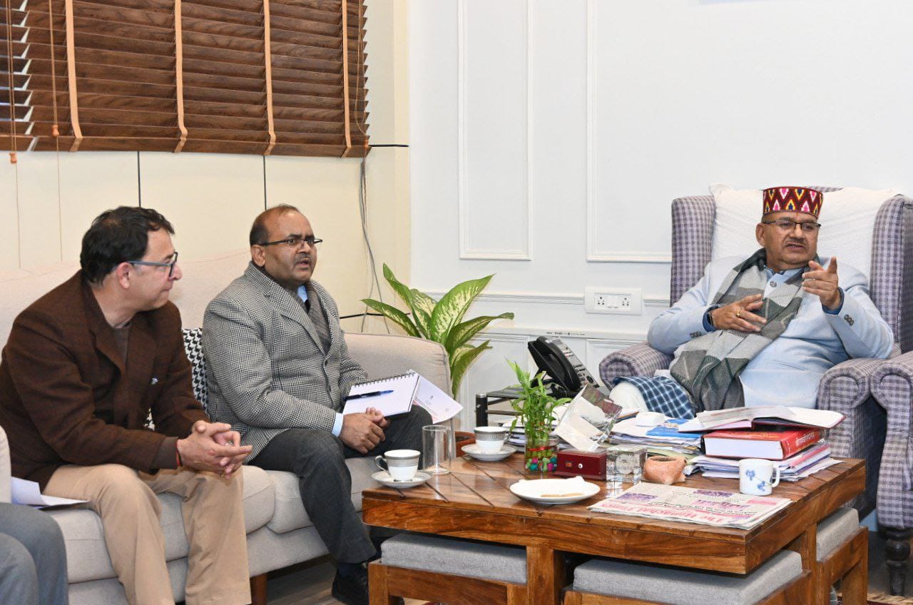 Minister Joshi took a meeting regarding the preparations for the International Conclave cum Buyer Seller Meet program.