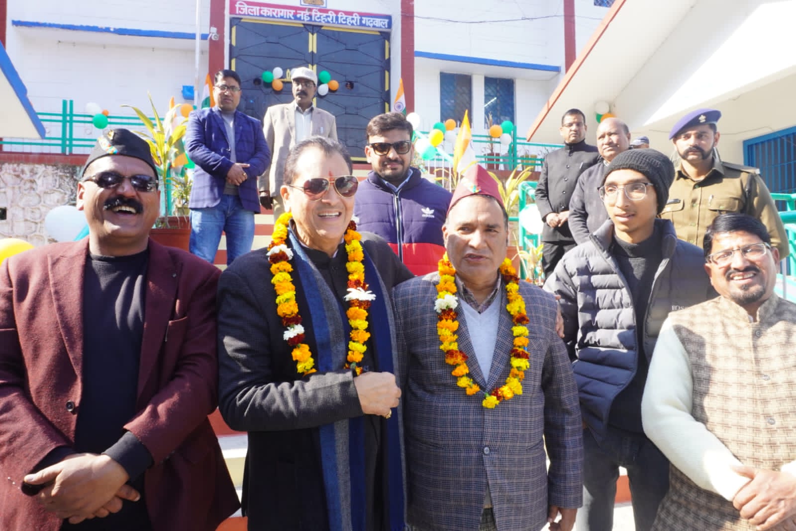 Cabinet and in-charge minister Dr. Premchand Aggarwal reached district Tehri jail.
