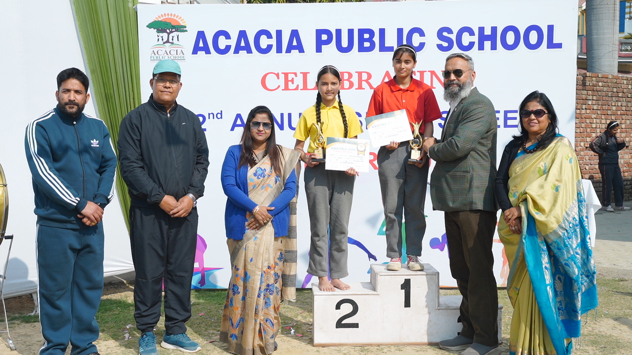 Acacia Public School celebrated Annual Sports Day