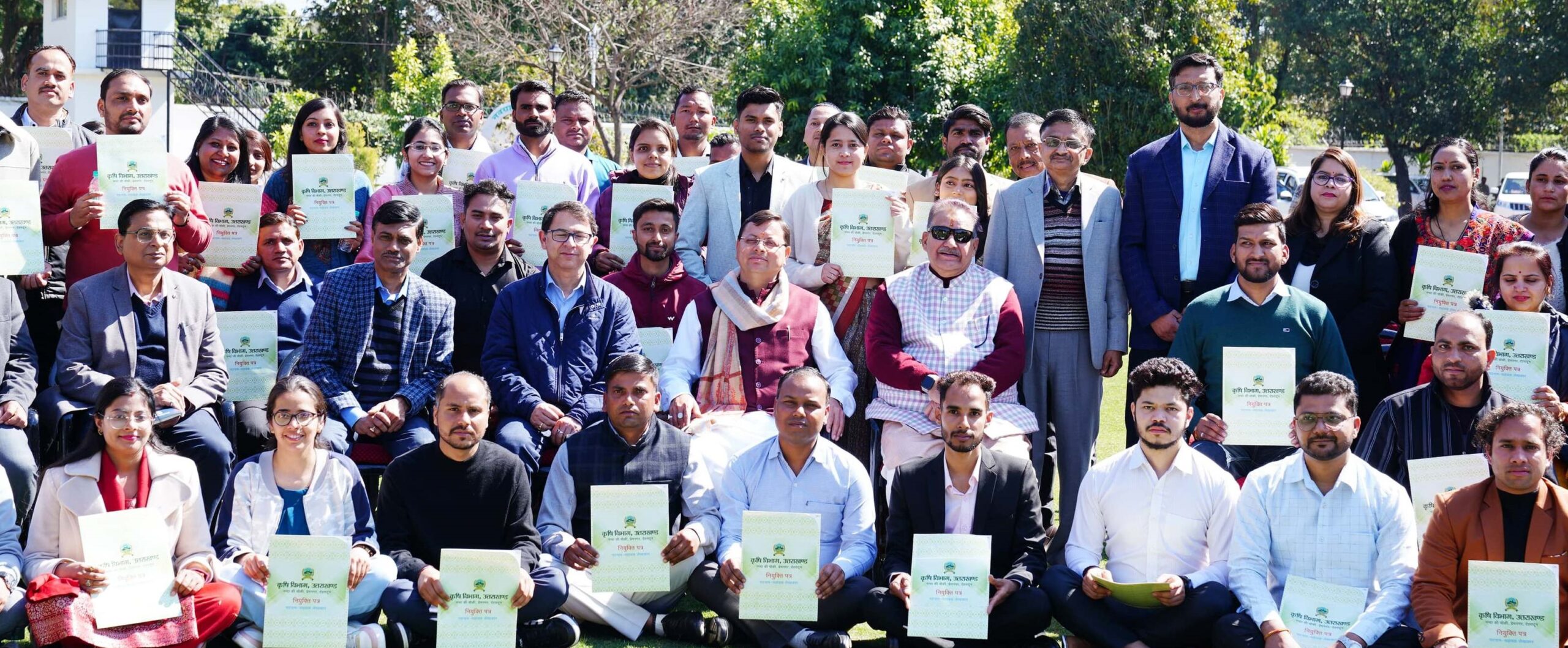 Chief Minister distributed appointment letters to 67 candidates selected for the post of Assistant Accountant in Agriculture Department.