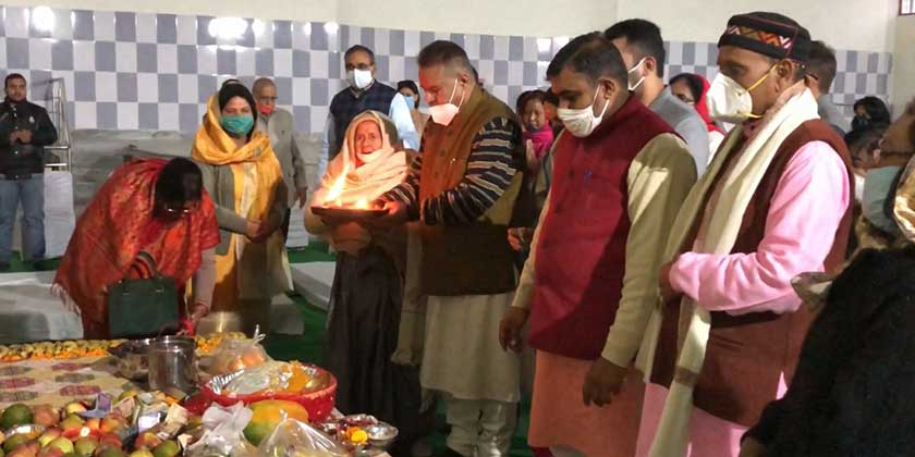 मसूरी विधायक गणेश जोशी