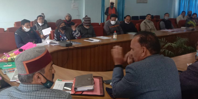 Farmers Commission took review meeting