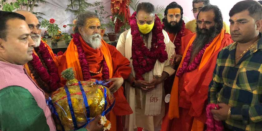 हरी की नगरी में कैबिनेट मंत्री गणेश जोशी