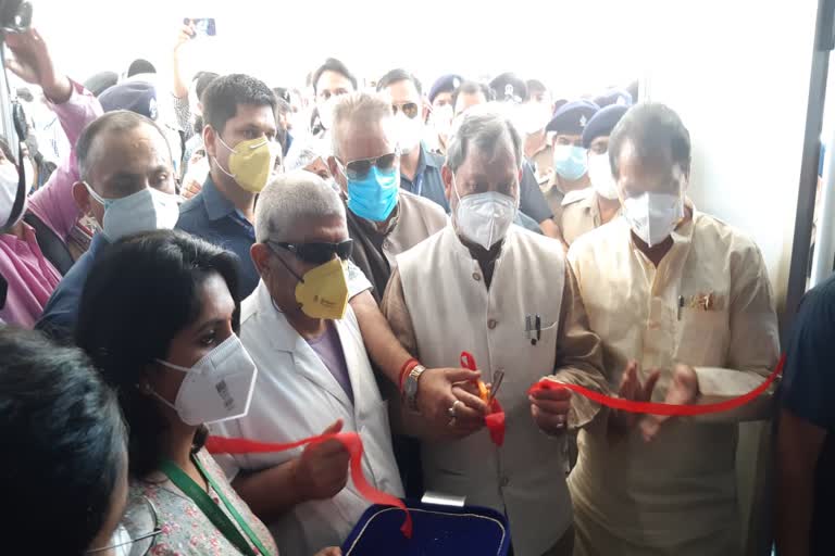 उत्तराखंड : सीएम ने आईडीपीएल में किया 500 बिस्तरों वाले कोविड अस्पताल का उद्घाटन, डीआरडीओ ने तैयार किया है
