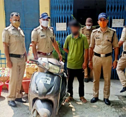 Stolen scooty recovered in less than 03 hours, thief arrested and sent to jail