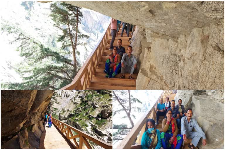 उत्‍तराखंड उत्तरकाशी : 350 पर्यटक कर चुके हैं गड़तांग गली का दीदार वो भी दो सप्ताह में