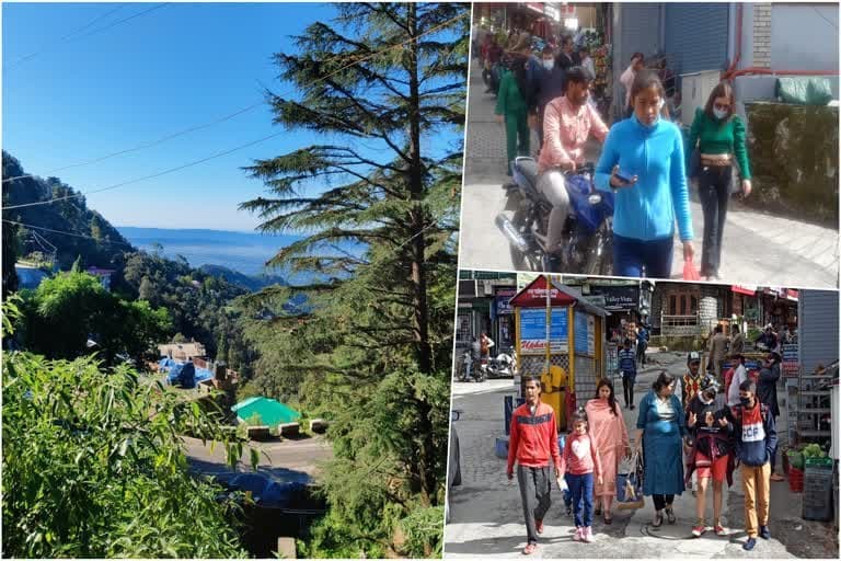 उत्‍तराखंड मसूरी न्यूज़ : बारिश के बाद खिली मसूरी की खूबसूरती, चिलचिलाती धूप का लुत्फ उठा रहे पर्यटक