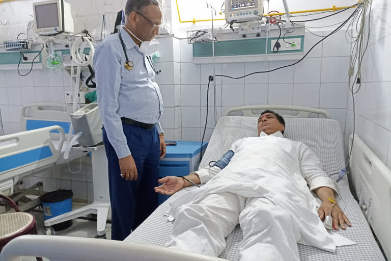उत्‍तराखंड न्यूज़ लक्सर : सीएम धामी की जनसभा के बाद विधायक संजय गुप्ता की तबीयत बिगड़ी, निजी अस्पताल में भर्ती