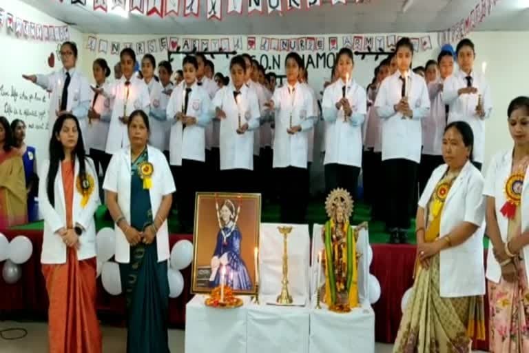 उत्‍तराखंड न्यूज़ : गवर्नमेंट नर्सिंग कॉलेज चमोली का पांचवां शपथ समारोह, पूर्व कैबिनेट मंत्री शामिल हुए