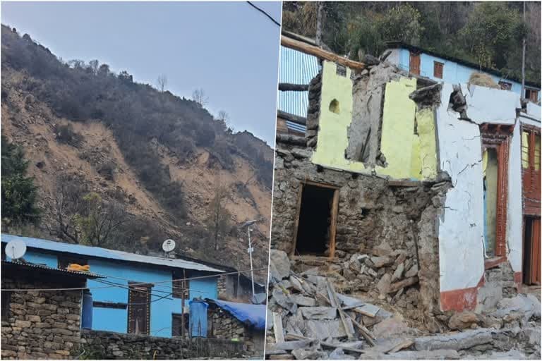 उत्‍तराखंड न्यूज़ : क्या चीन सीमा के पास स्थित यह गांव इतिहास के पन्नों में दर्ज होगा? 35 घर जमींदोज, जमीन हिल रही है