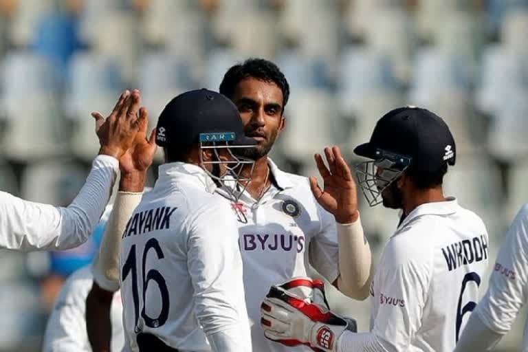 मुंबई टेस्ट में भारत ने चौथे दिन न्यूजीलैंड को 372 रनों से हराकर दो मैचों की श्रृंखला 1-0 से जीत ली