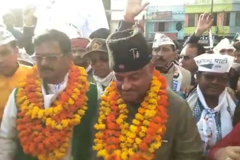 उत्‍तराखंड न्यूज़ : रामनगर में दहाड़े कर्नल अजय कोठियाल, बीजेपी-कांग्रेस पर साधा निशाना