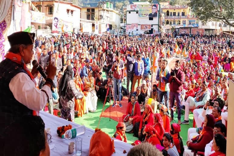 उत्‍तराखंड न्यूज़ : विजय संकल्प रैली में दहाड़े कैलाश विजयवर्गीय , कहा- भाजपा सरकार आते ही विकास और रोजगार की बहार आएगी