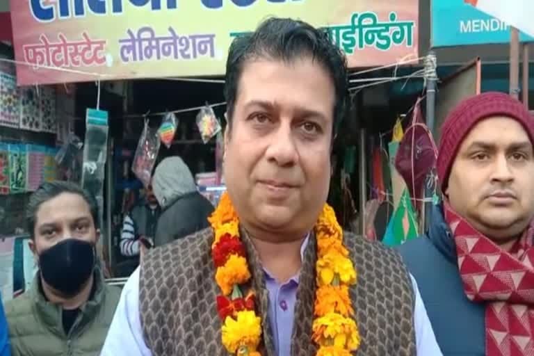 उत्‍तराखंड न्यूज़ : टिकट नहीं मिलने से नाराज भाजपा नेता नितिन ने निर्दलीय ठोकी दावेदारी हिंदुत्व के नाम पर वोट मांगा