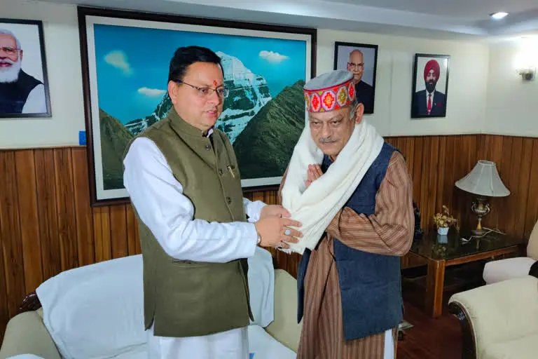 उत्‍तराखंड ब्रेकिंग न्यूज़ : सीएम धामी से सीडीएस बिपिन रावत के भाई ने की मुलाकात, चुनाव लड़ने पर की चर्चा