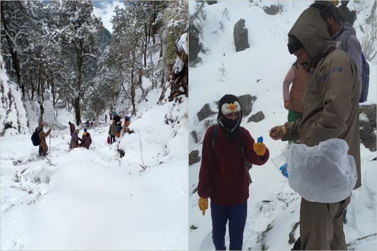 पिथौरागढ़ भारी हिमपात न्यूज़ : एसडीआरएफ ने धारचूला में फंसे पर्यटकों को किया रेस्क्यू , ग्रामीण इलाकों में हालत खराब