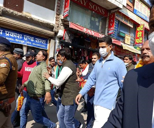 उत्‍तराखंड न्यूज़ : दून पहुंच राजस्थान के पूर्व उपमुख्यमंत्री सचिन पायलट ने कांग्रेस प्रत्याशी के समर्थन में साथ मांगा