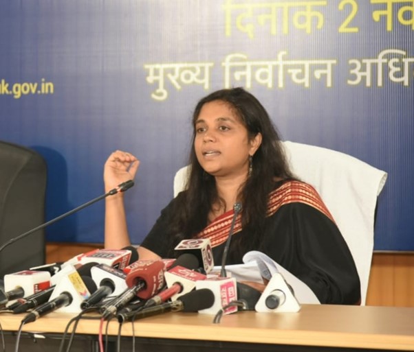 उत्‍तराखंड न्यूज़ : सौजन्या, मुख्य निर्वाचन अधिकारी, उत्तराखंड ने कहा 65 प्रतिशत से अधिक मतदान उत्तराखंड विधानसभा चुनाव में हुआ