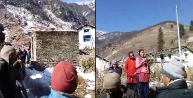 उत्‍तराखंड थराली न्यूज़ : भाजपा प्रत्याशी के गांव पहुंचने पर लगे कांग्रेस के समर्थन में नारे