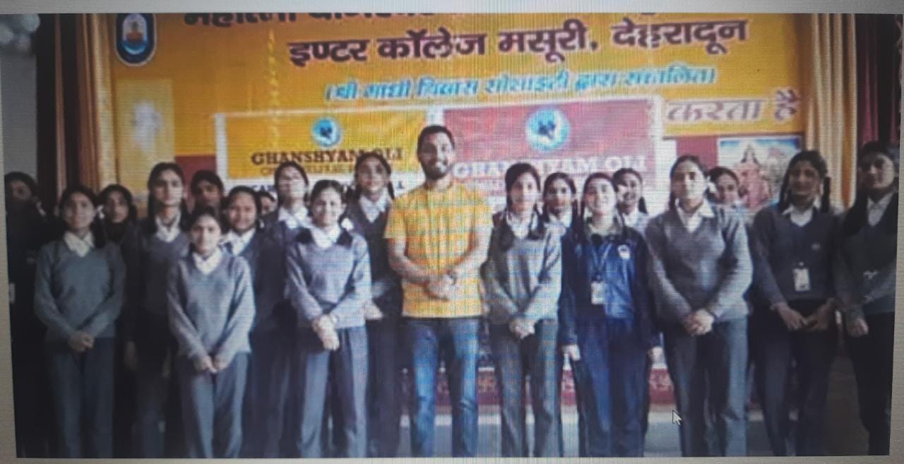 मसूरी उत्‍तराखंड न्यूज़ : कैरियर व मोटिवेशन के टिप्स अजय ओली ने बच्चों को दिए , कहा- जिस काम में मजा आता है उसी में अपना भविष्य बनाएं