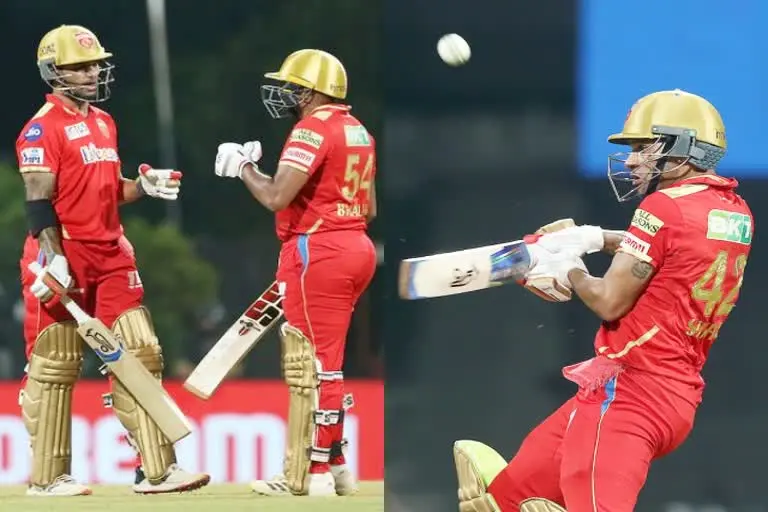 पंजाब ने शिखर धवन के 62 और लिविंग्सटन के विस्फोटक 30 रन के दम पर गुजरात को 8 विकेट से हराया