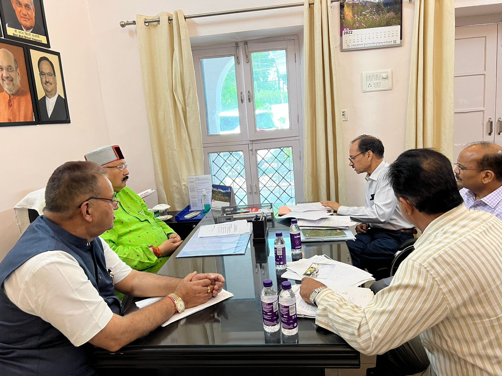 उत्तराखंड न्यूज : मसूरी क्षेत्र की समस्याओं को लेकर सिंचाई मंत्री से मिले कृषि मंत्री