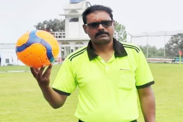 मसूरी : चेन्नई में मसूरी के खेल शिक्षक सैमुअल चंद्र ब्लाइंड फुटबॉल टूर्नामेंट में रेफरी की भूमिका निभाएंगे , मसूरी में खुशी की लहर