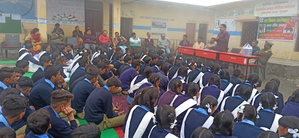 मसूरी : वन्यजीव संरक्षण सप्ताह के दौरान मसूरी में आयोजित हुई प्रतियोगिताएं