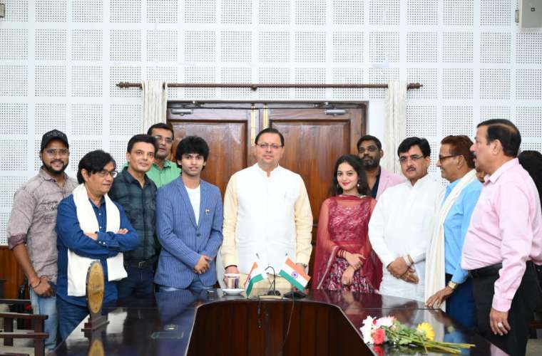 देहरादून : दुनिया भर में फिल्म निर्माताओं के लिए पसंदीदा शूटिंग गंतव्य के रूप में उभर रहा उत्तराखंड: सीएम धामी