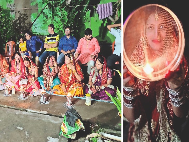 मसूरी में करवा चौथ का पर्व धूमधाम से मनाया गया।