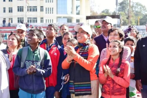 देहरादून : रेखा आर्य ने कहा कि हमारी सरकार ने शिक्षा के साथ-साथ खेलकूद से भी छात्रों को जोड़ने का प्रयास किया