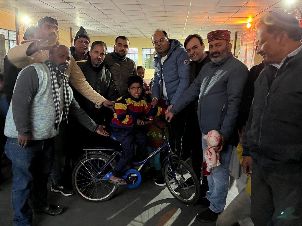 Children's Day celebrated by Mussoorie Traders and Welfare Association